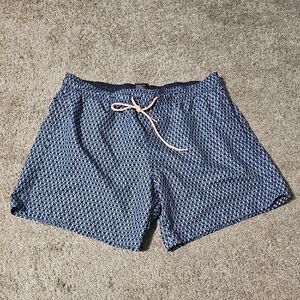 H&M Mens Patterned Swim Shorts Size L